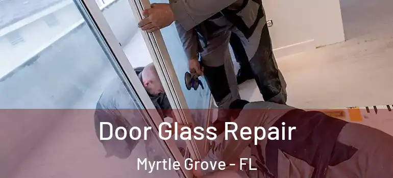 Door Glass Repair Myrtle Grove - FL