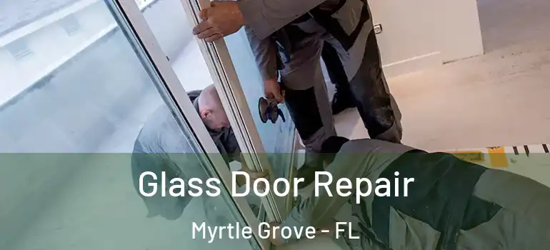 Glass Door Repair Myrtle Grove - FL