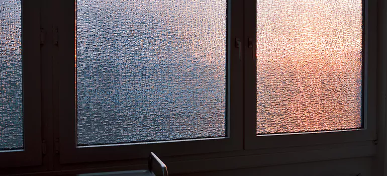 Frosted Glass Window Replacement in Myrtle Grove, FL