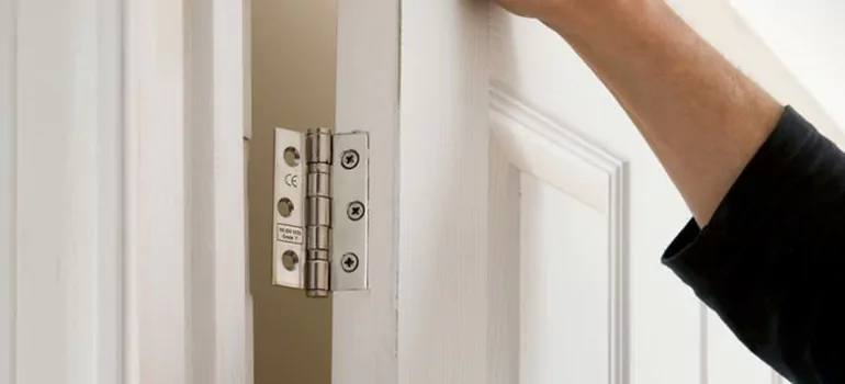 Bathroom Stall Door Hinge Repair in Myrtle Grove, FL
