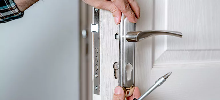 Front Door Knob Repair in Myrtle Grove, FL