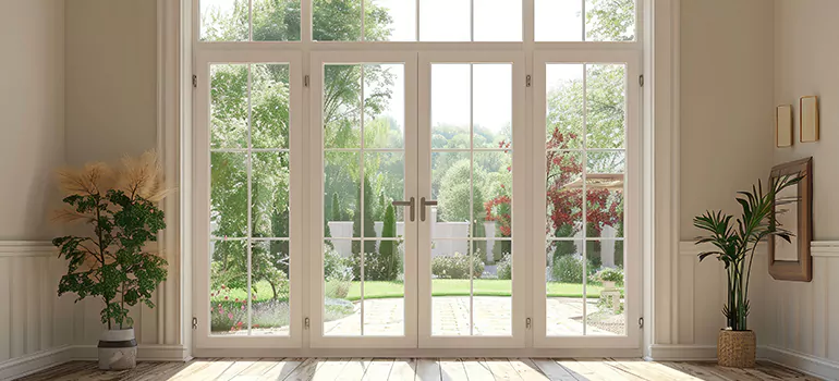 Stained Glass Exterior Door in Myrtle Grove, FL