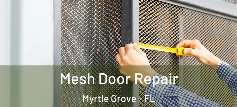 Mesh Door Repair Myrtle Grove - FL