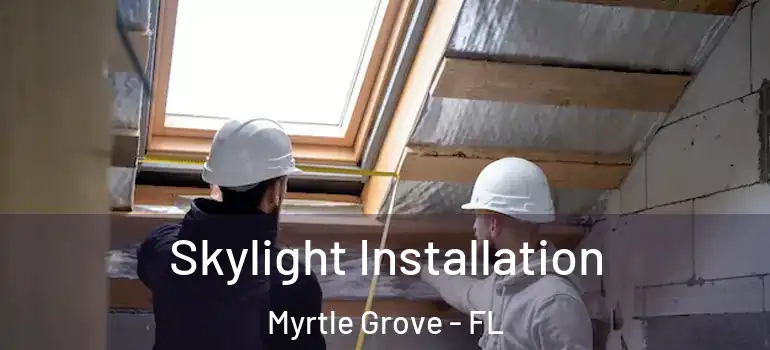 Skylight Installation Myrtle Grove - FL