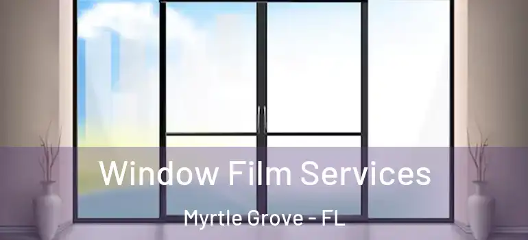 Window Film Services Myrtle Grove - FL