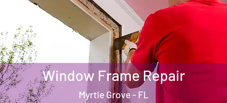 Window Frame Repair Myrtle Grove - FL