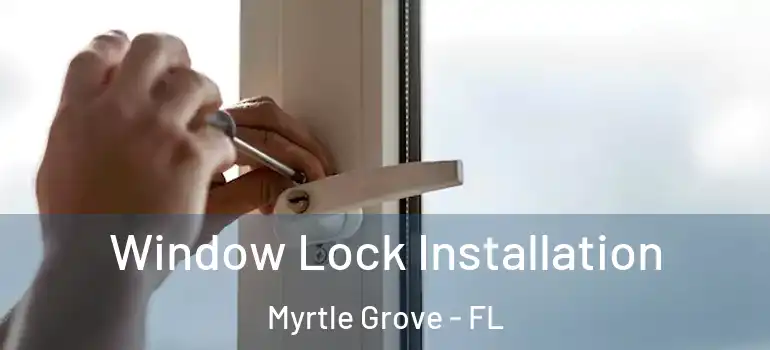 Window Lock Installation Myrtle Grove - FL