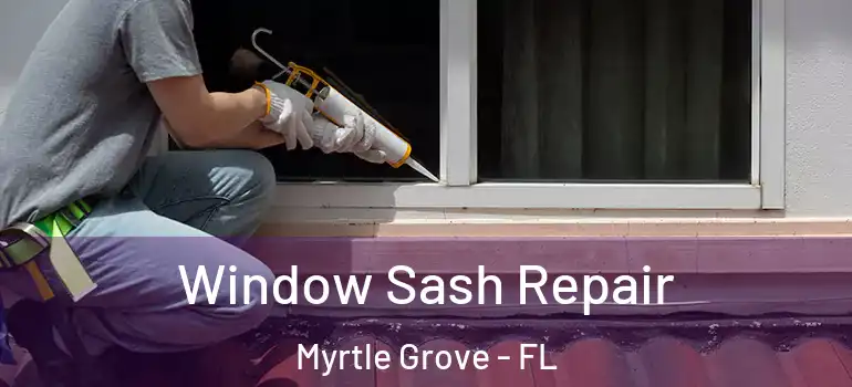 Window Sash Repair Myrtle Grove - FL